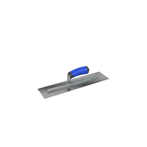 Steel City Trowels By Bon Finish Trowel, Square, Carbon Steel, 18 X 5, Comfort Grip 67-242 - main